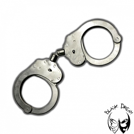 A90 Alcyon handcuffs with hoop nickle A90 Alcyon handcuffs with hoop nickle