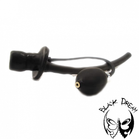 Pump-up gag with hose Pump-up gag with hose