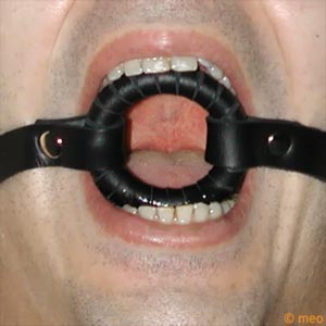 Leather O-Ring Gag