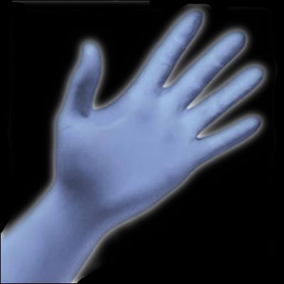 100 kusů modrých latexových rukavic 100 kusů modrých latexových rukavic