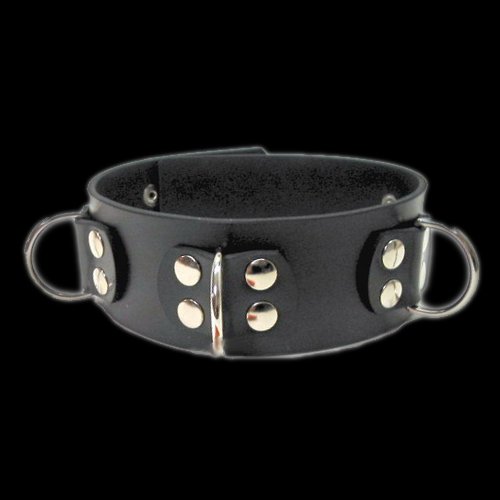 Rubber slave collar
