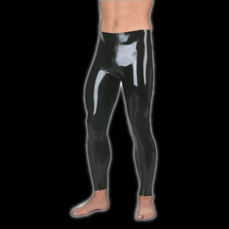 Tights with 2-way through zip