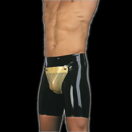Cycle shorts with codpiece