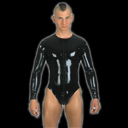 Leotard with long sleeves
