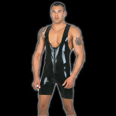 Cycle suit, 3 way around zip