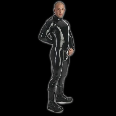 Catsuit with sailor front