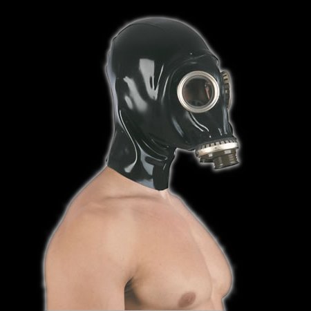Russian gasmask GPA with hood