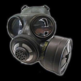Danish gasmask with filter