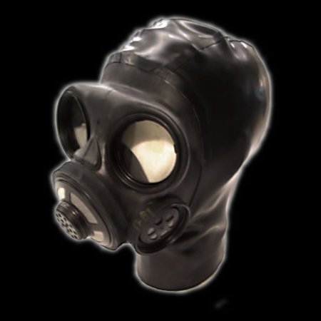 Danish gasmask with hood