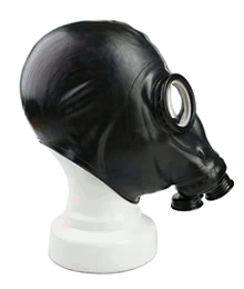Russian GPA Gas Mask with double tube connector
