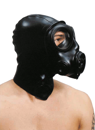 English S-10 Gasmask with Hood