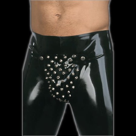 Codpiece with killer studs
