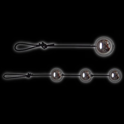 Steel anal balls
