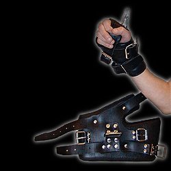 Heavy duty wrist suspension restraints