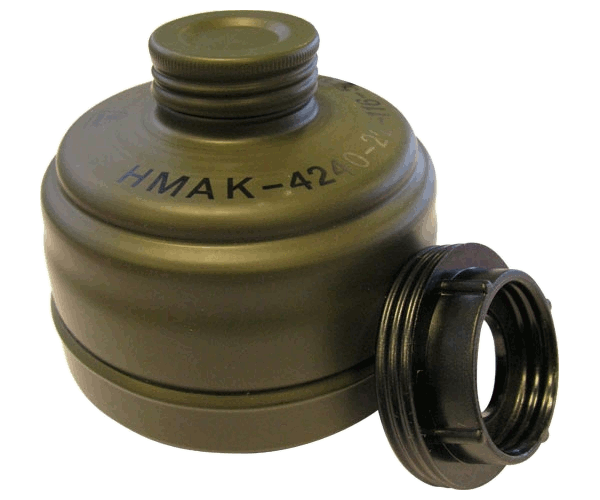 Filter for gasmasks