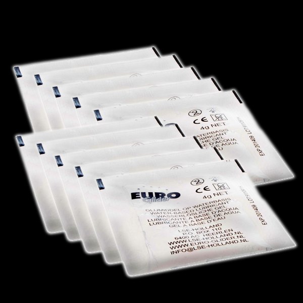 10 pieces of Euroglider Lubricant - 4 gram