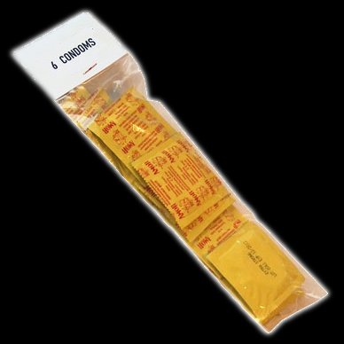 6 pieces Amor extra strong condom
