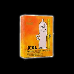 3 pieces Amor XXL condom