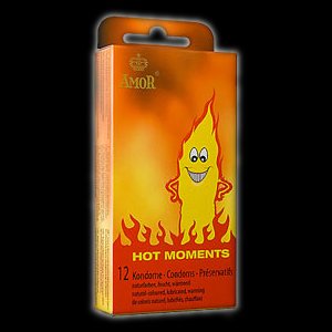 12 pieces Amor Hot Moments condom