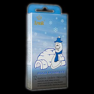 12 pieces Amor Cold Moments condom