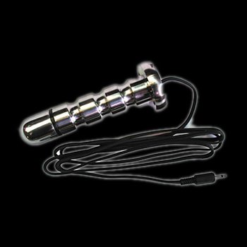 Electro anal dildo - ribs