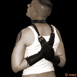 Lace Up bondage Mitts