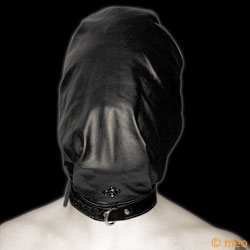 Isolation Hood, glove-weight leather