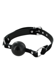 Rubber Ball Gag 50 mm with Leather Strap Rubber Ball Gag 50 mm with Leather Strap