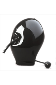 Inflateable mask, with mouth tube Inflateable mask, with mouth tube