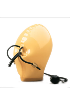 Inflateable mask, with mouth and nose tube Inflateable mask, with mouth and nose tube