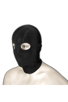 Spandex mask with eye opening Spandex mask with eye opening
