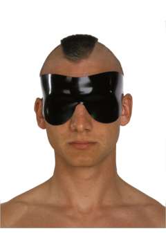 Latex blindfold, slim Latex blindfold, slim