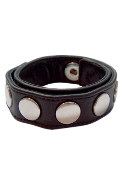 Cockstrap - 8 nickle snapstuds Cockstrap - 8 nickle snapstuds