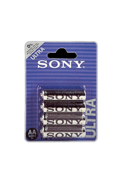 4 pieces Sony battery - AA 4 pieces Sony battery - AA