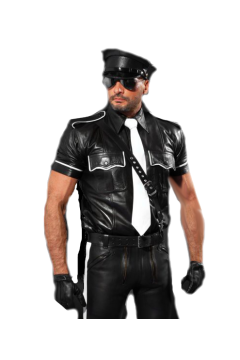 Leather tie Leather tie