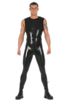 Latex full body suit, sleeveless Latex full body suit, sleeveless
