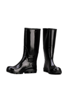 Rubber boots, knee-length, unlined Rubber boots, knee-length, unlined