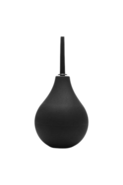 Thin Tip Silicone Enema Bulb - Black Thin Tip Silicone Enema Bulb - Black