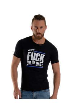 Mister B FUCK T-shirt Black Mister B FUCK T-shirt Black