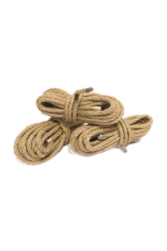 Mister B Bondage Rope Hemp 6 m Set of 3 Mister B Bondage Rope Hemp 6 m Set of 3