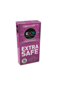 12 darabos Extra Safe óvszer 12 darabos Extra Safe óvszer